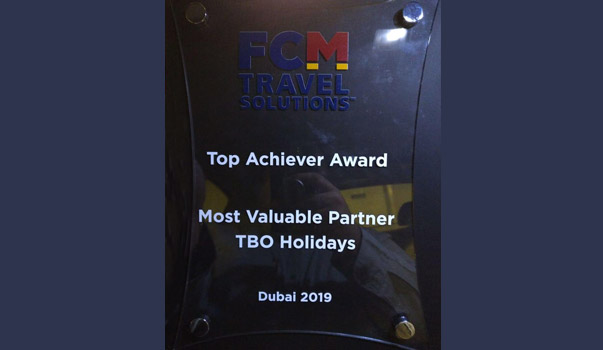 FCM Travel solutions Award